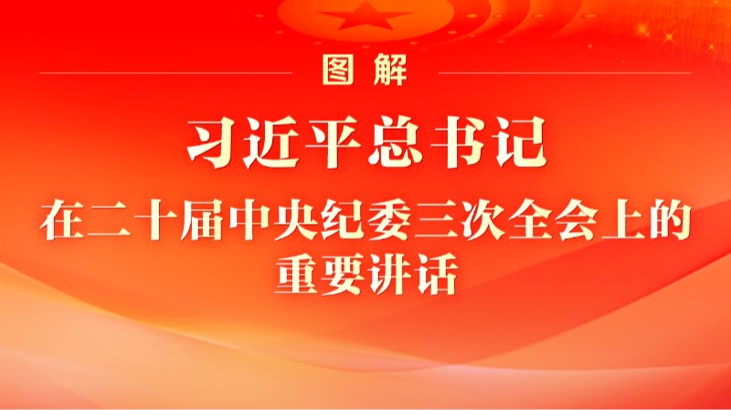 图解丨习近平总书记在二十届中央纪委三次全会上的...